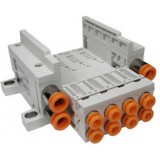 SMC solenoid valve 4 & 5 Port VQ VV5Q05-C, 0000 Series, Base Mounted Manifold, Connector Kit